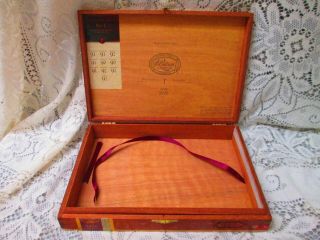 VINTAGE CIGAR BOX PADRON No.  1 SERIE 1926 EMPTY WOODEN STORAGE BOX HAND CRAFTED 2
