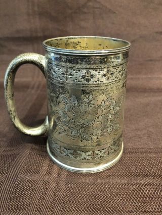 1890’s Mappin & Webb English Sterling Silver Sheffield Christening Mug
