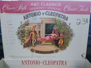 Antonio Y Cleopatra Cigar Box - Classics - Vintage 2