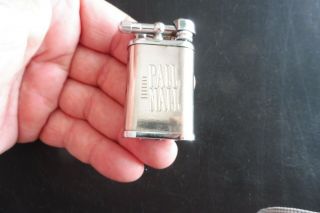 vintage no brand pall mall gas lighter_ (PARTS - NOT.  RESTORE) 2