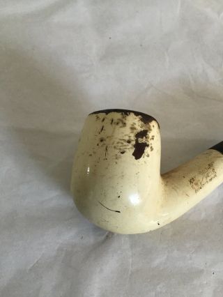 Vintage Kaywoodie White Briar Imported Briar Tobacco Pipe 3