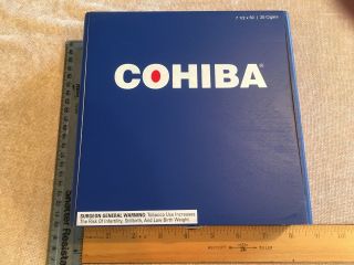 Cohiba Blue Clasico (389) Wood Cigar Box Empty Lovely