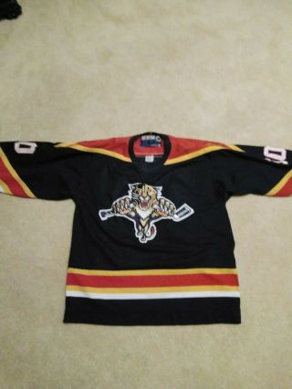 Pavel Bure Florida Panthers Nhl Hockey Jersey Mens Large Ccm Vintage Sewn
