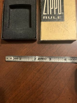 Vintage Zippo Rule Gary HydroTest 3