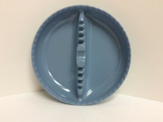 Vintage Mid Centry Ashtray Willert Home Products Melamine Sky Blue 7 "
