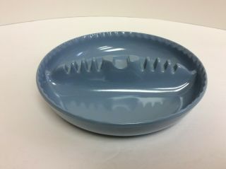Vintage Mid Centry Ashtray Willert Home Products Melamine Sky Blue 7 