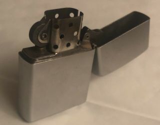 Brushed Steel Zippo Lighter 3