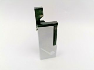 Vintage Lift Arm Pipe Gas Lighter Made In Italy 2