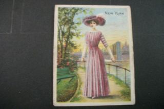 Cigarette Tobacco Card 1912 T52 Turkish Trophies Costumes & Scenery
