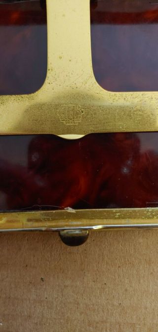 Vintage Evans Woodgrain Cigarette Case - Not Very Common 2