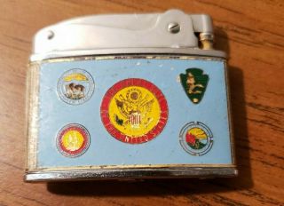 VINTAGE YELLOWSTONE NATIONAL PARK ADVERTISING LIGHTER GREAT COLOR 2