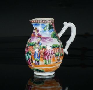 Antique Chinese Famille Rose Export Porcelain Milk Jug Qianlong 18th C Qing