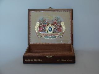 My Father Cigars Empty Cigar Box - - La Gran Oferta 20 Toros 6 x 50 3