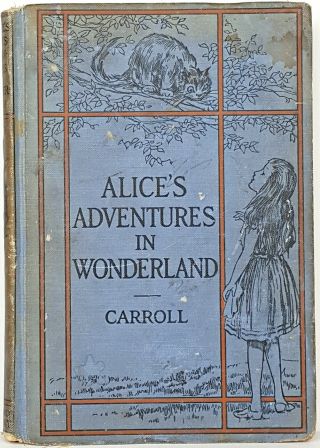 Alice In Wonderland Antique First Edition Alice 