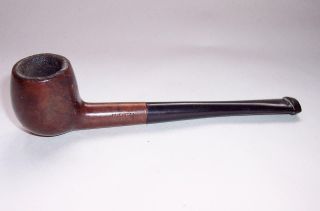 Vintage Wren Straight Briar Tobacco Pipe - Smoked