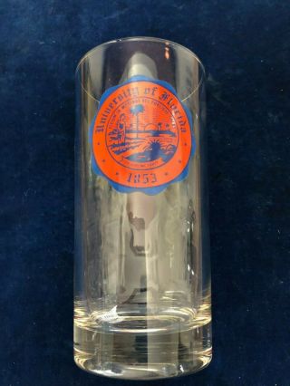 Vintage - University Of Florida Gators Drinking Glass - Rare - 5 