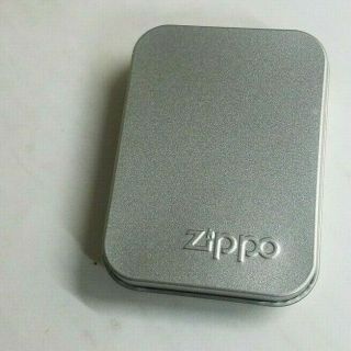 Zippo Lighter Metal Case Empty Box With Papers Earnhardt Signature Upc