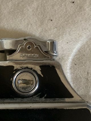 Vintage Cigerette Case Ronson De - lite 3