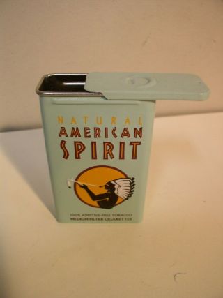 American Spirit Cigarette Tin Empty