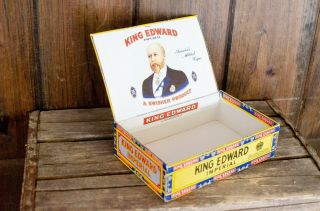 Vintage King Edward Imperial Cigars Box 2