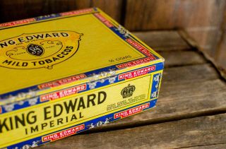 Vintage King Edward Imperial Cigars Box 3