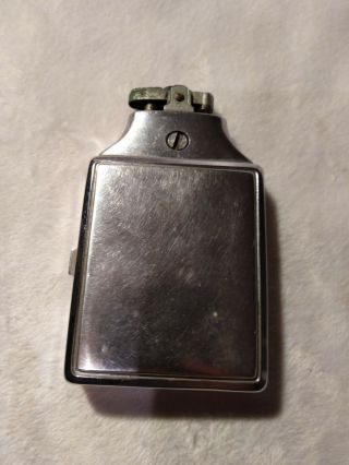 Vintage Ronson Mastercase Silver Tone Lighter and Cigarette Case. 2