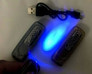 USB Rechargeable Cigarette Flame less Electronic Lighter with Torch & usb cable. 2