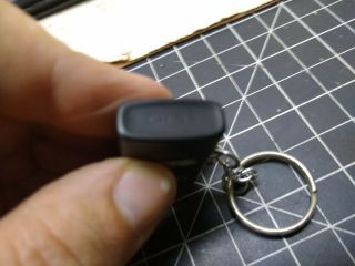 Classic Iron - Mini Lighter Keychain - Knucklehead Motorcycle - Black 3