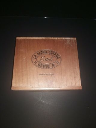 La Gloria Cubana Esteli Cigar Box - Unique Shape - Series R - - Hard To Find