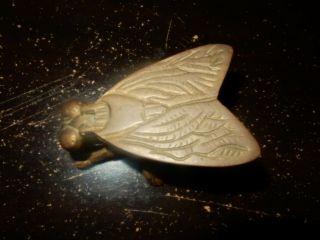 small Brass fly ash tray 3