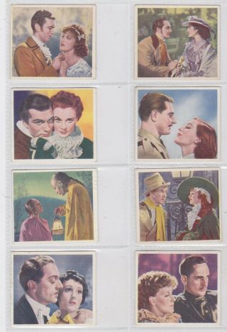 Godfrey Phillips Set: Famous Love Scenes 1939