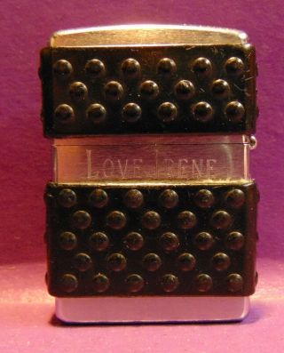 Vintage Zippo Xv Cigarette Lighter Personalized Engraved Bradford Pa Usa