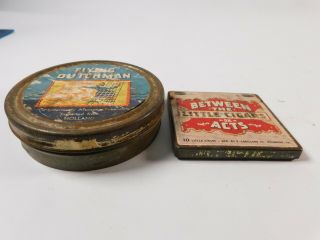 Vintage Flying Dutchman Tobacco Tin & Between the Acts Little Cigars Tin 2