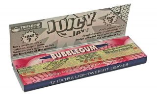 3X PACKS Juicy Jay ' s Flavored 1 1/4 Rolling Paper 