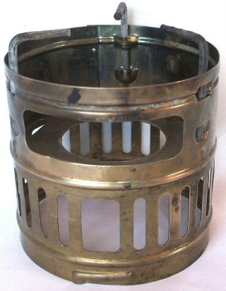 Vintage Svea 123 Camp Stove Brass Wind Screen W/arms Only Made In Sweden