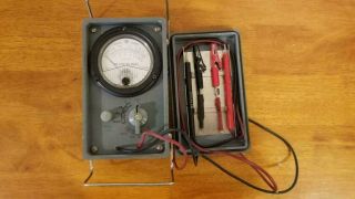 Vintage Us Military Multimeter Me - 77c/u Advanced Measurement Instruments,  Inc.