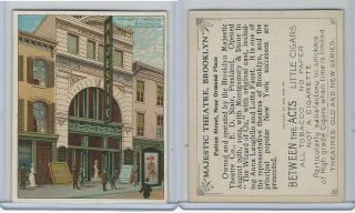T108 Between The Acts,  Theatres,  1910,  Majestic,  Brooklyn