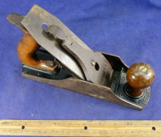 Antique Stanley Bedrock No.  604 1/2 Corrugated Plane Tool
