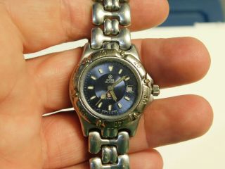 Swiss Military Silver Tone Automatic Date Watch