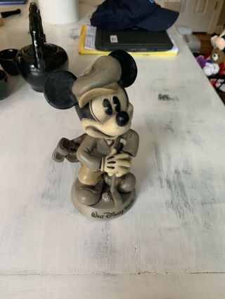 Vintage Walt Disney World Mickey Mouse Golf Bobblehead Bobble Head 8”
