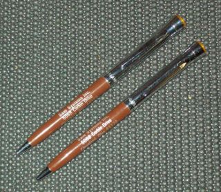 2 Vintage Garland Advertising Ballpoint Pens Saw Systems Cleveland Oh