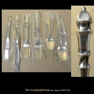 Towle Sterling 6pc Place Setting Carpenter Hall 4 Settings Available