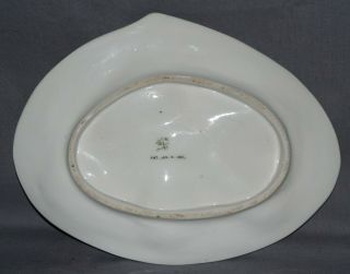 Union Porcelain Oyster Plate,  Great Color,  Lobster,  Crab,  & Shells,  Ca 1886 3