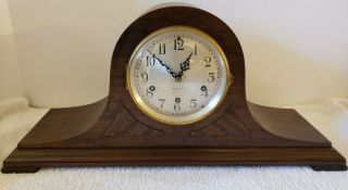 Antique 1920s Seth Thomas No 91 Westminster Chime Mantel Shelf Clock 124