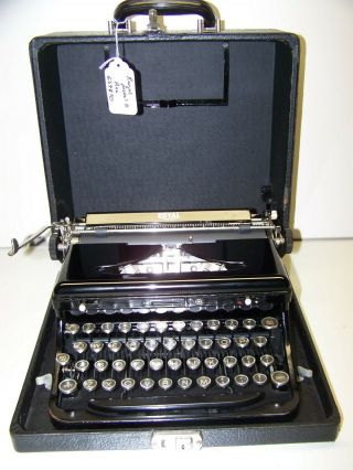 Antique 1937 Royal Model O Vintage Typewriter O - 659370