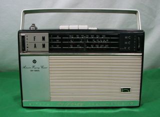 Hitachi Kh - 1002s Am Fm Sw Shortwave Radio Mw 3 Band Transistor Vtg 1965 Japan
