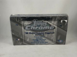 1998 Topps Chrome Series 2 Major League Baseball (24) Pack Box