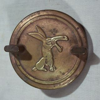 Vintage Timberjack Brass Fuel Cap Skidder Laughing Donkey Mule