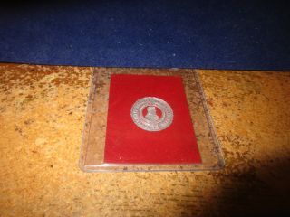 Cornell University C.  1910 Antique Leather Tobacco Card Rare