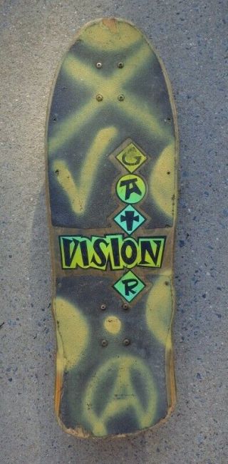 Vision Gator Complete Deck W/ Gull Wing Pro Trucks & Bullet Wheels - ALL 2